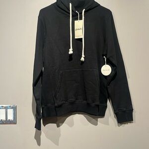 PACT Unisex black one for all hoodie Small